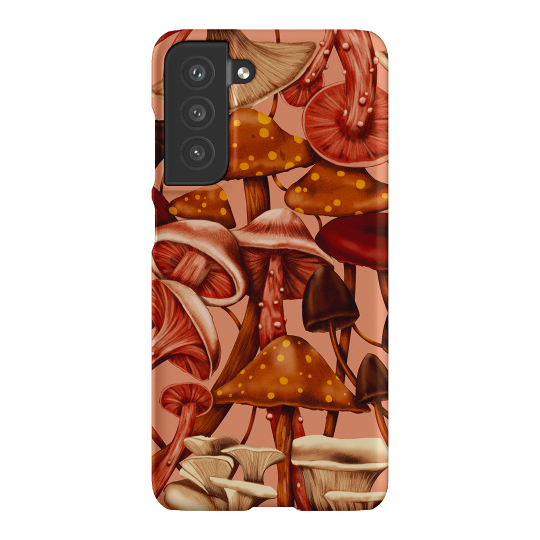 Shrooms Printed Phone Cases Samsung Galaxy S21 FE / Snap by Kelly Thompson - The Dairy