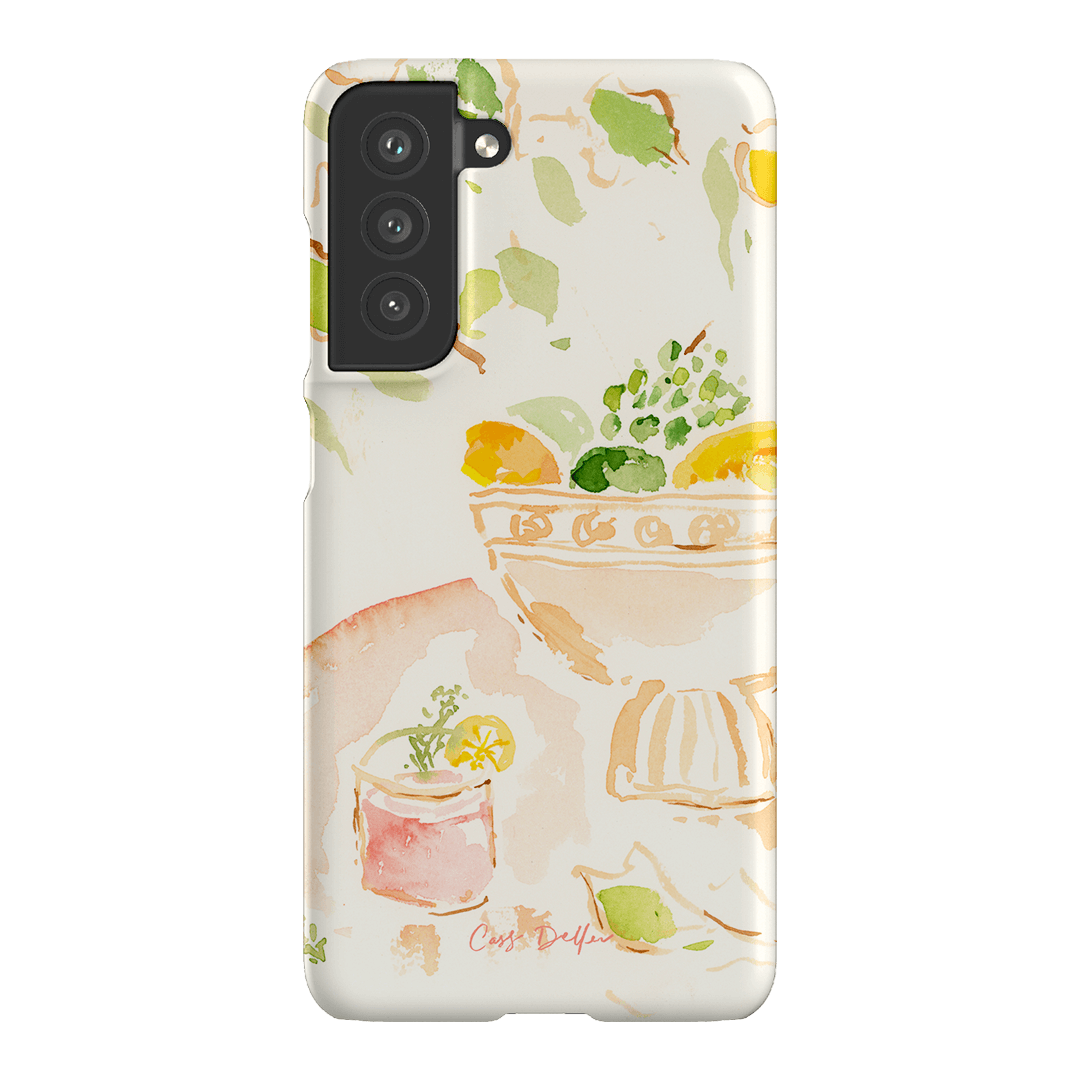 Sorrento Printed Phone Cases Samsung Galaxy S21 FE / Snap by Cass Deller - The Dairy