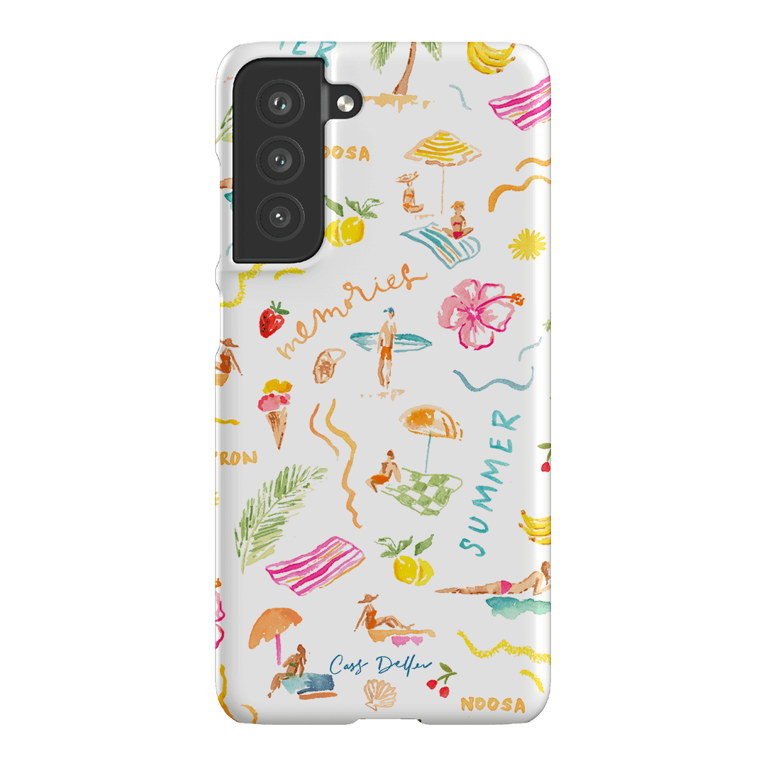 Summer Memories Printed Phone Cases Samsung Galaxy S21 FE / Snap by Cass Deller - The Dairy