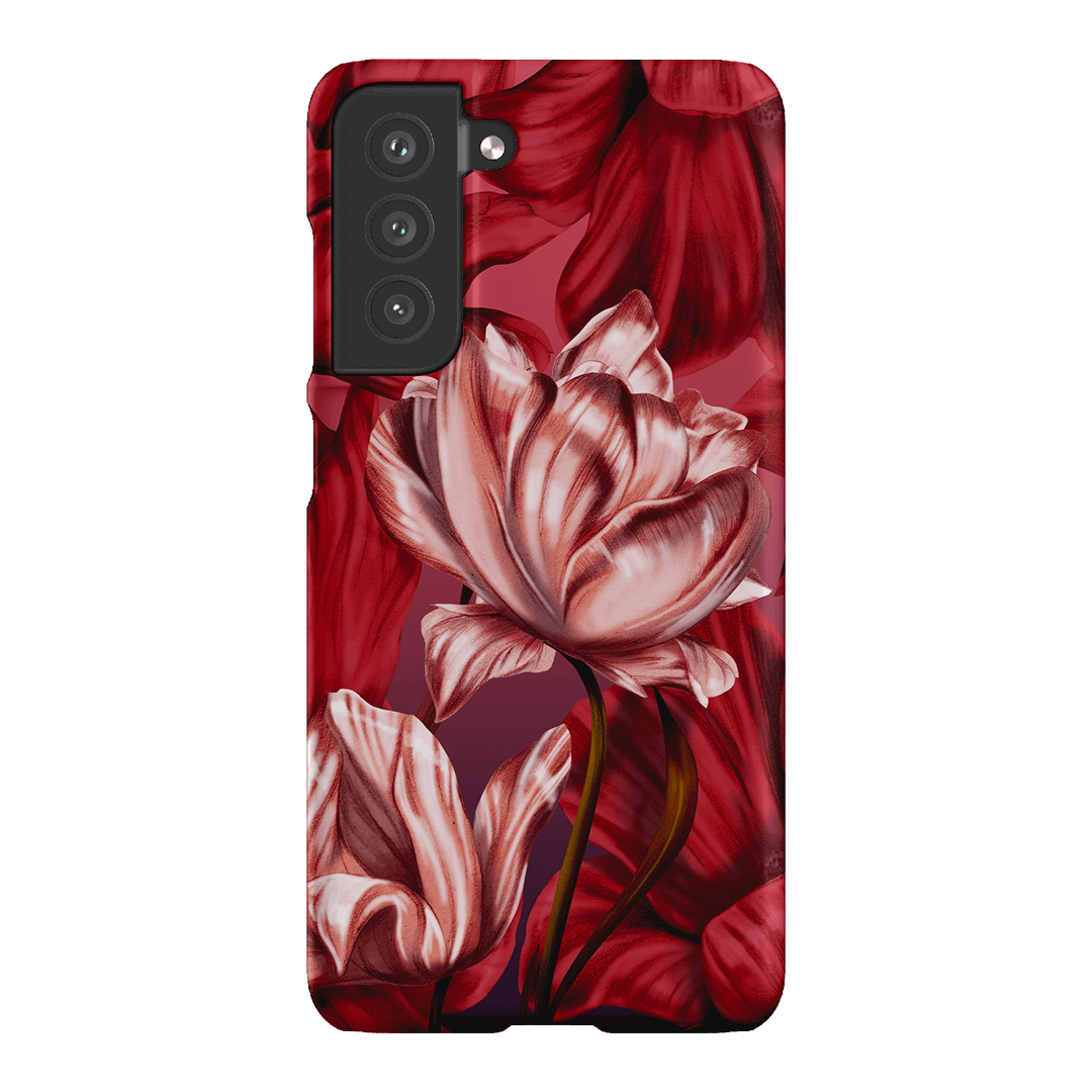 Tulip Season Printed Phone Cases Samsung Galaxy S21 FE / Snap by Kelly Thompson - The Dairy