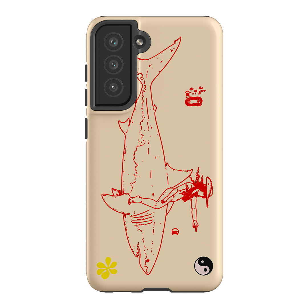 1800-Busy-Rn in Cream Printed Phone Cases Samsung Galaxy S21 FE / Armoured by Easty Beasty - The Dairy