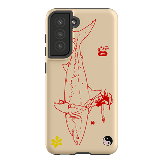 1800-Busy-Rn in Cream Printed Phone Cases Samsung Galaxy S21 FE / Armoured by Easty Beasty - The Dairy