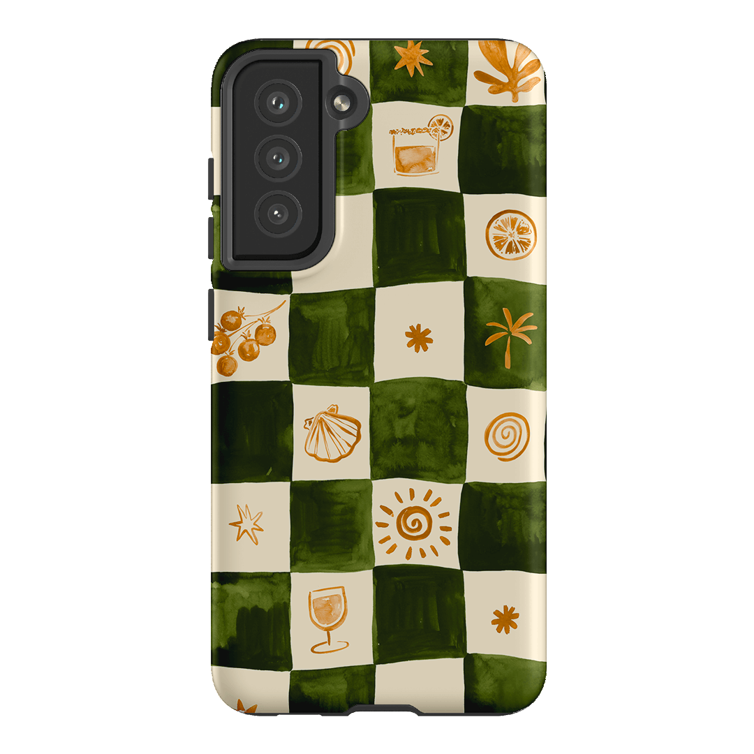 Afternoon Mezze Printed Phone Cases Samsung Galaxy S21 FE / Armoured by Charlie Taylor - The Dairy