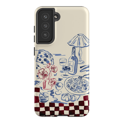 Al Dente Printed Phone Cases Samsung Galaxy S21 FE / Armoured by Charlie Taylor - The Dairy