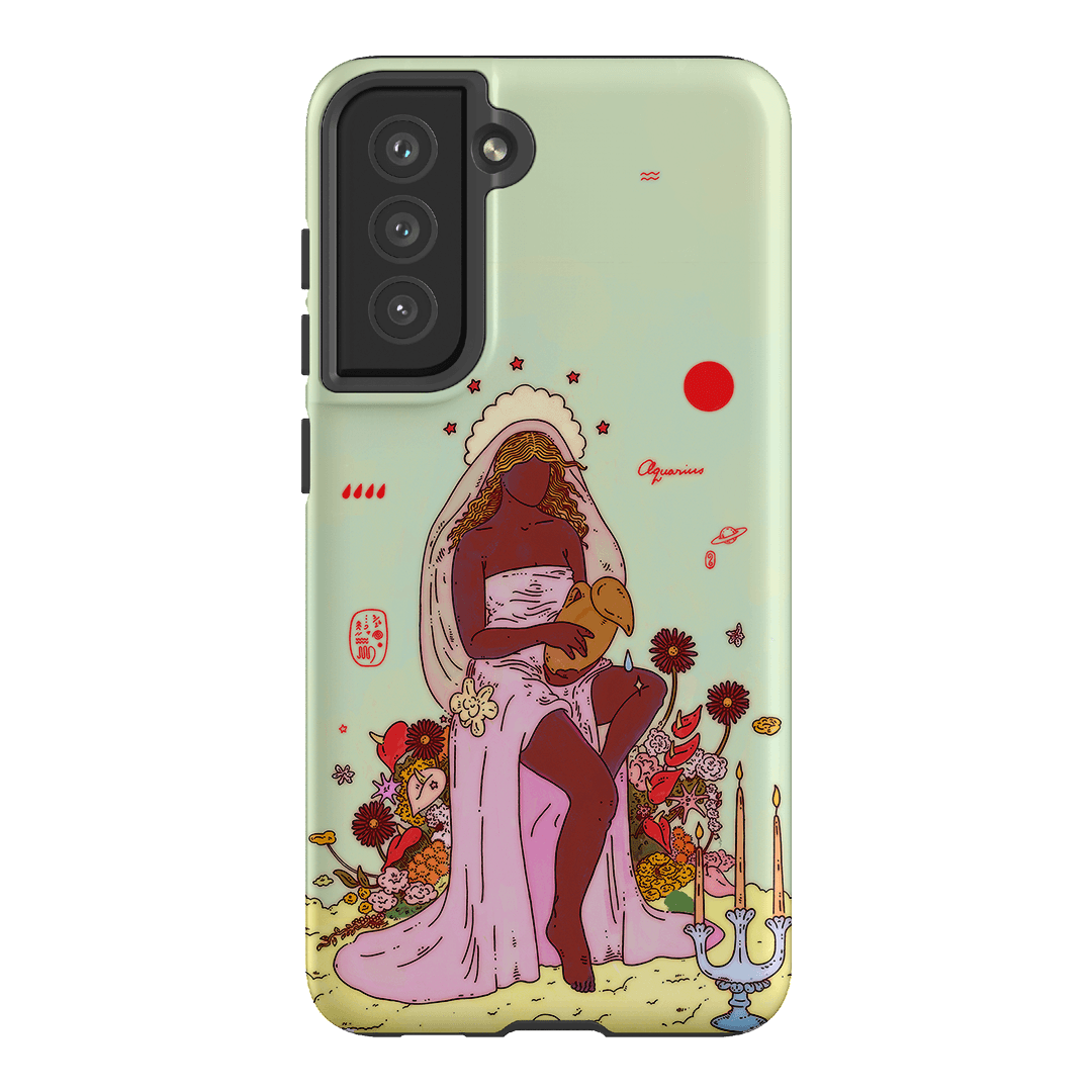 Aquarius Season Printed Phone Cases Samsung Galaxy S21 FE / Armoured by Easty Beasty - The Dairy