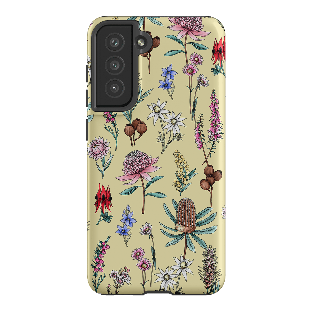 Banksia Butter Printed Phone Cases Samsung Galaxy S21 FE / Armoured by Typoflora - The Dairy