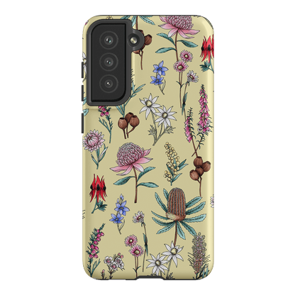 Banksia Butter Printed Phone Cases Samsung Galaxy S21 FE / Armoured by Typoflora - The Dairy
