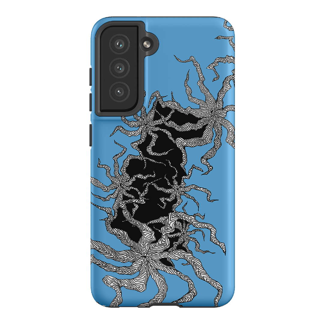 Blue Eclipse Printed Phone Cases Samsung Galaxy S21 FE / Armoured by Stormi Bree - The Dairy