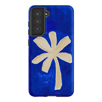 Bleu Palm Printed Phone Cases Samsung Galaxy S21 FE / Armoured by Charlie Taylor - The Dairy