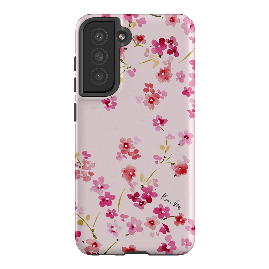 Cherry Blossom Printed Phone Cases Samsung Galaxy S21 FE / Armoured by Kerrie Hess - The Dairy