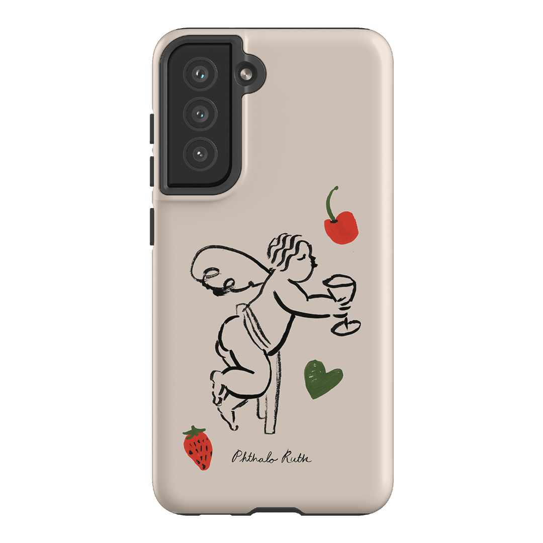 Cherub Printed Phone Cases Samsung Galaxy S21 FE / Armoured by Phthalo Ruth - The Dairy