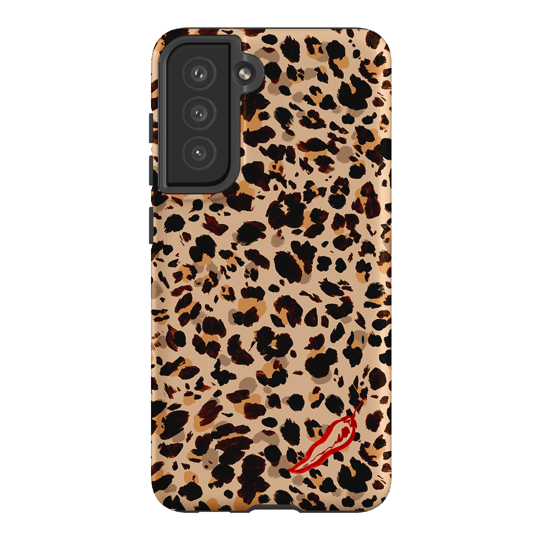 Chilli Leopard Printed Phone Cases Samsung Galaxy S21 FE / Armoured by Charlie Taylor - The Dairy