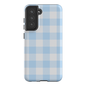 Cloud Plaid Printed Phone Cases Samsung Galaxy S21 FE / Armoured by The Dairy - The Dairy