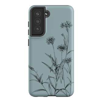 Cornflowers Study Printed Phone Cases Samsung Galaxy S21 FE / Armoured by Typoflora - The Dairy
