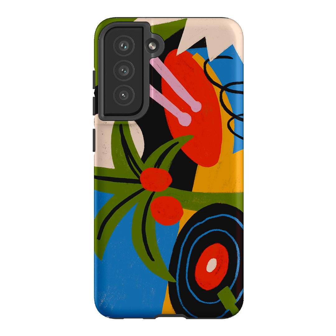 Cuban Nights Printed Phone Cases Samsung Galaxy S21 FE / Armoured by Marie Faurrite - The Dairy
