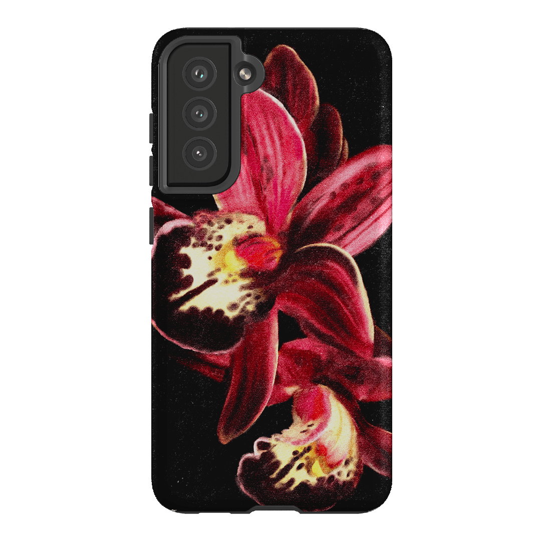 Deep Orchid Printed Phone Cases Samsung Galaxy S21 FE / Armoured by Sally Hungerford - The Dairy