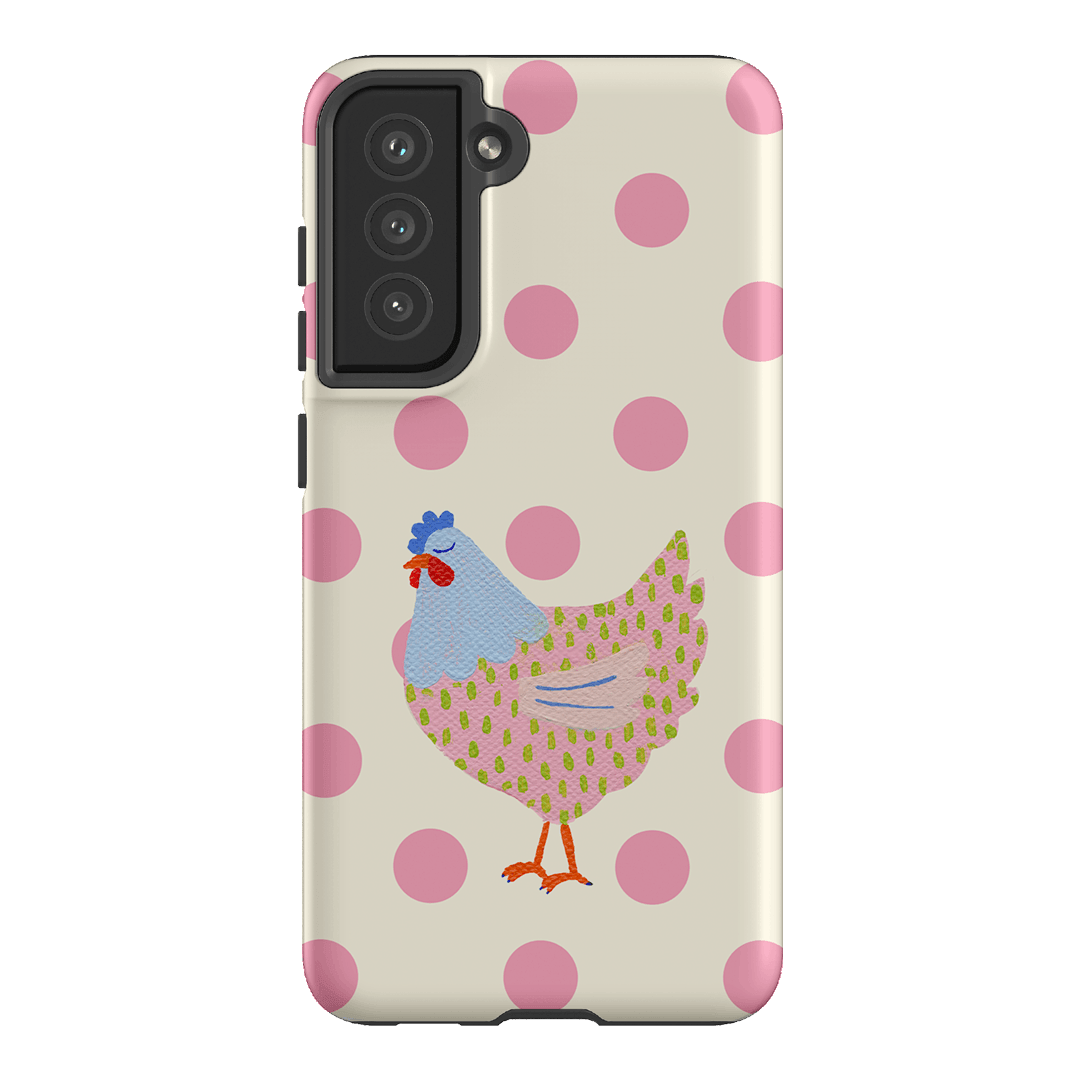 Dotty Bird Printed Phone Cases Samsung Galaxy S21 FE / Armoured by Kayla Henley - The Dairy