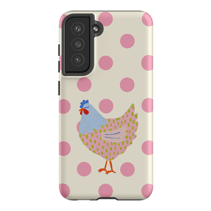 Dotty Bird Printed Phone Cases Samsung Galaxy S21 FE / Armoured by Kayla Henley - The Dairy