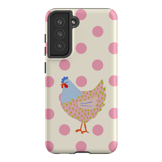 Dotty Bird Printed Phone Cases Samsung Galaxy S21 FE / Armoured by Kayla Henley - The Dairy