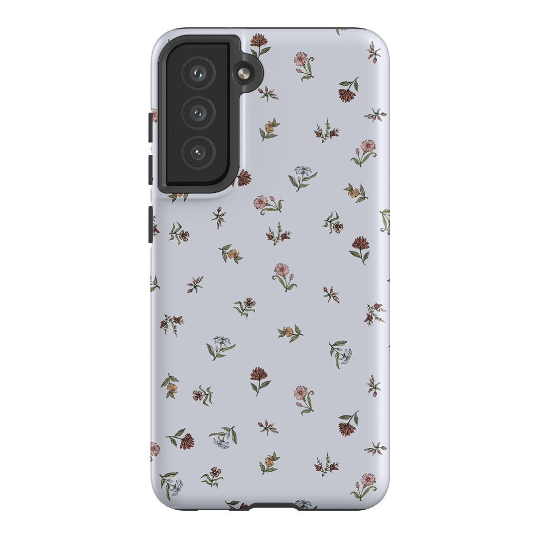 Eggshell Ditsy Printed Phone Cases Samsung Galaxy S21 FE / Armoured by Veronica Tucker - The Dairy