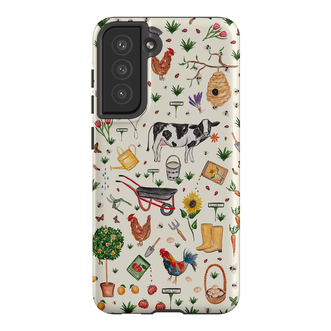 Farm Stay Printed Phone Cases Samsung Galaxy S21 FE / Armoured by BG. Studio - The Dairy
