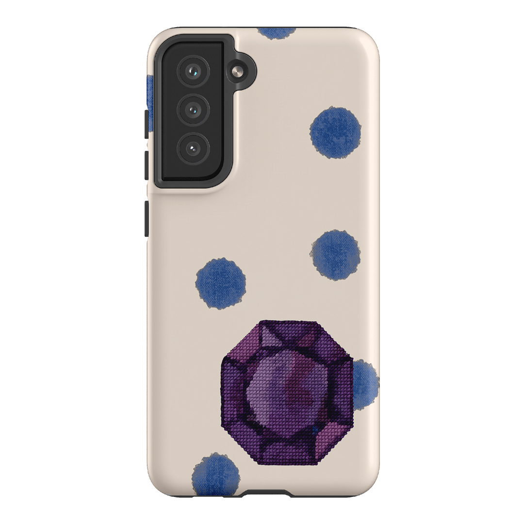 February Amethyst Printed Phone Cases Samsung Galaxy S21 FE / Armoured by Joiana - The Dairy