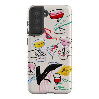 Girls Night Out Printed Phone Cases Samsung Galaxy S21 FE / Armoured by Phthalo Ruth - The Dairy