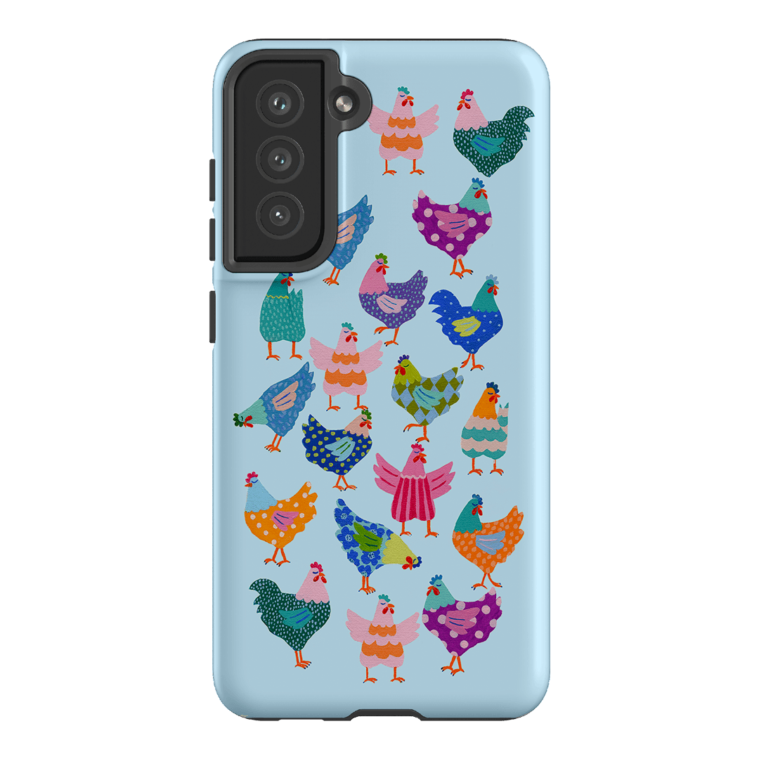 Hen House Printed Phone Cases Samsung Galaxy S21 FE / Armoured by Kayla Henley - The Dairy