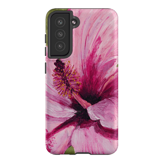Hibiscus Dream Printed Phone Cases Samsung Galaxy S21 FE / Armoured by Amy Gibbs - The Dairy