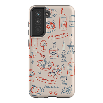 Italian Fare Printed Phone Cases Samsung Galaxy S21 FE / Armoured by Phthalo Ruth - The Dairy