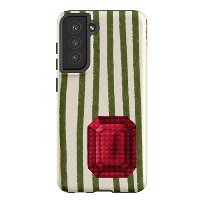 July Ruby Printed Phone Cases Samsung Galaxy S21 FE / Armoured by Joiana - The Dairy