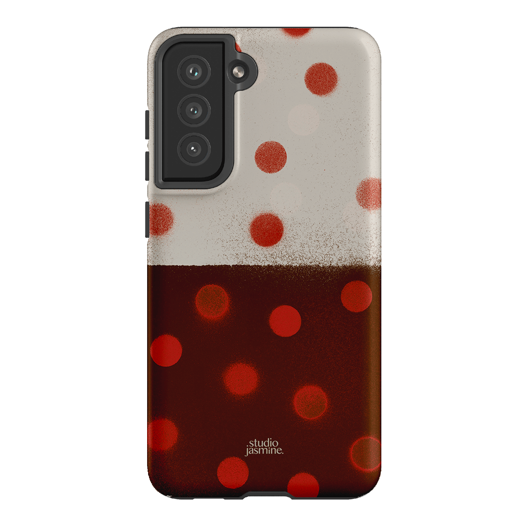 Ladybug Polka Dot Printed Phone Cases Samsung Galaxy S21 FE / Armoured by Jasmine Dowling - The Dairy