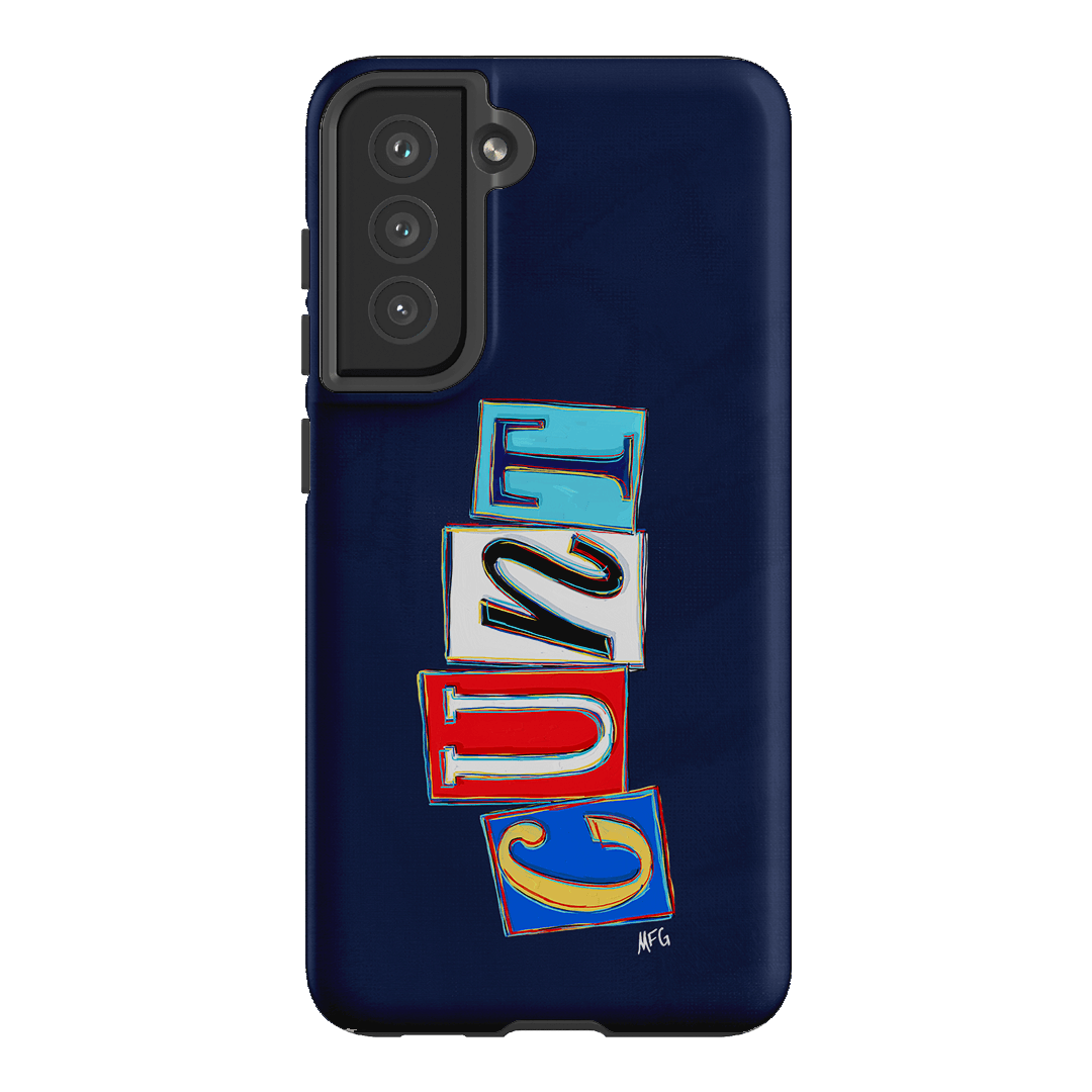 Lil Cnts Blue Printed Phone Cases Samsung Galaxy S21 FE / Armoured by Margarbs Art - The Dairy