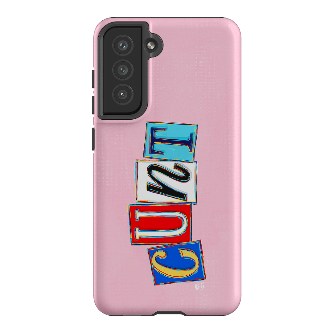 Lil Cnts Pink Printed Phone Cases Samsung Galaxy S21 FE / Armoured by Margarbs Art - The Dairy