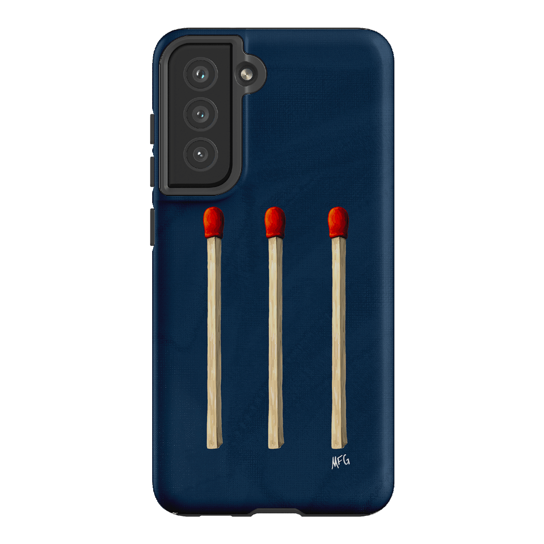 Matchstick Printed Phone Cases Samsung Galaxy S21 FE / Armoured by Margarbs Art - The Dairy