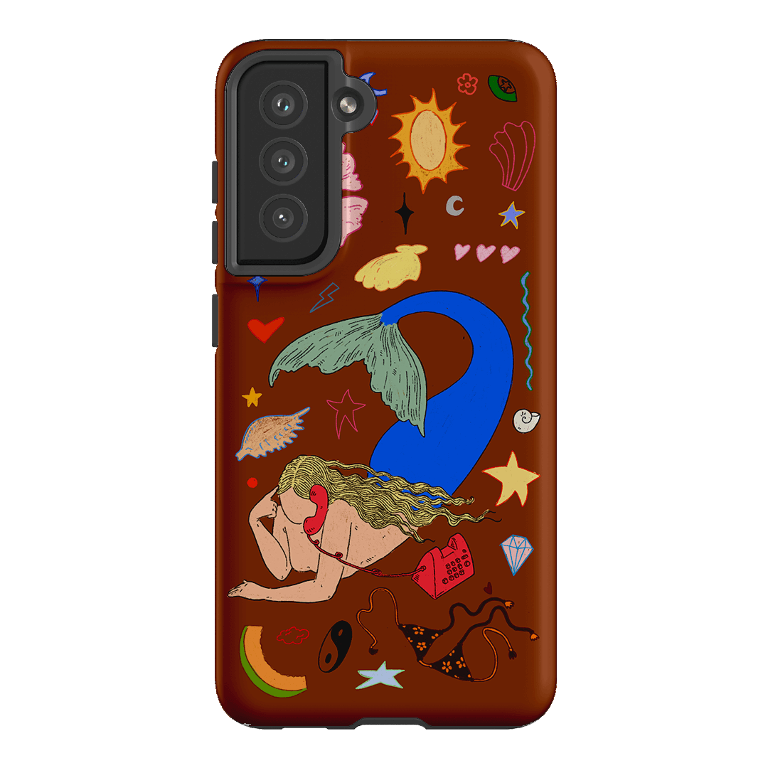 Mermaid Salad Chocolate Printed Phone Cases Samsung Galaxy S21 FE / Armoured by Easty Beasty - The Dairy
