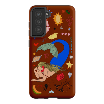 Mermaid Salad Chocolate Printed Phone Cases Samsung Galaxy S21 FE / Armoured by Easty Beasty - The Dairy