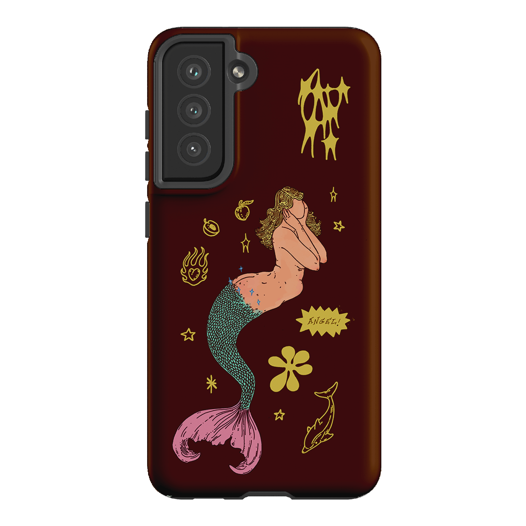 Mimi Chocolate Printed Phone Cases Samsung Galaxy S21 FE / Armoured by Easty Beasty - The Dairy