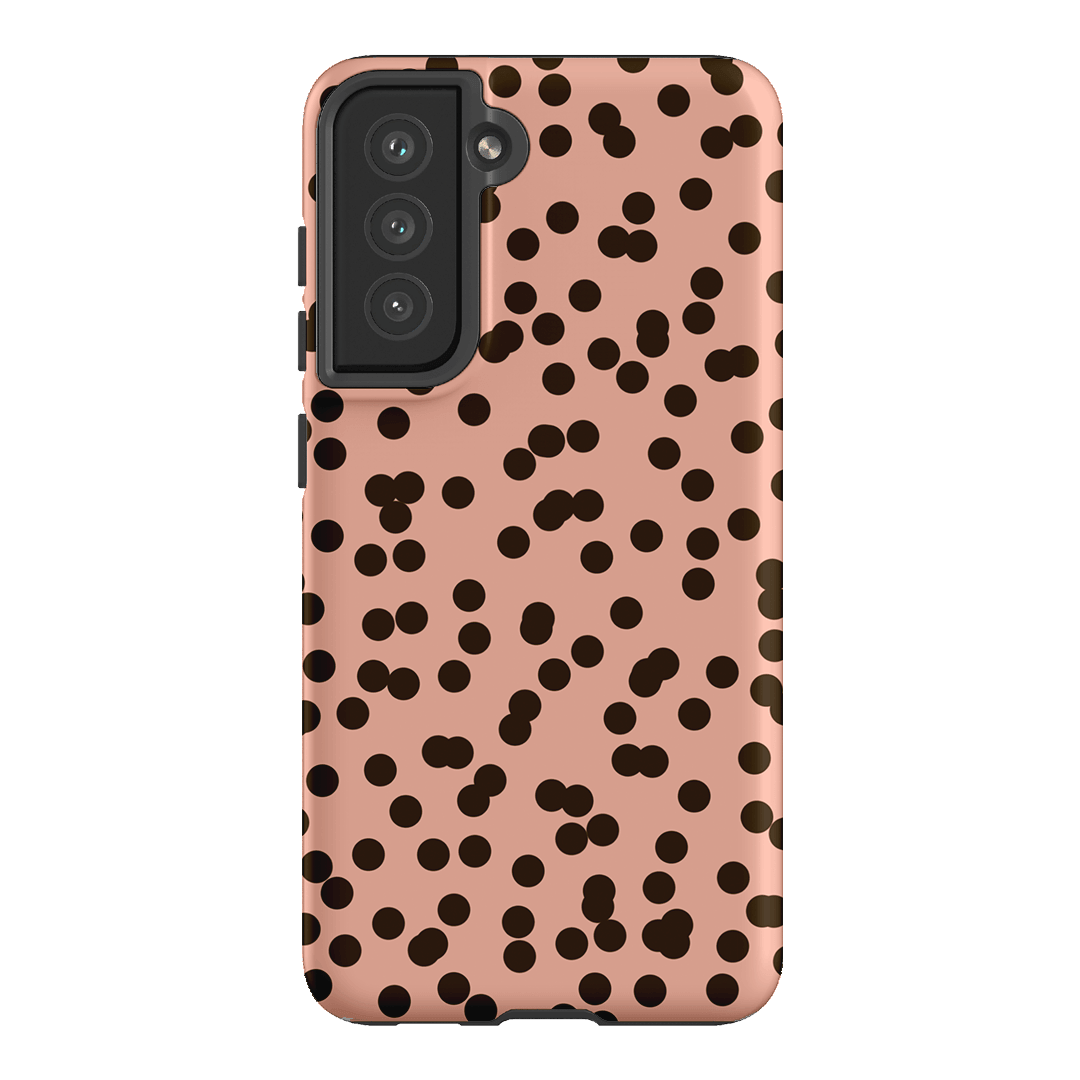 Mini Confetti Pink Chocolate Printed Phone Cases Samsung Galaxy S21 FE / Armoured by Veronica Tucker - The Dairy