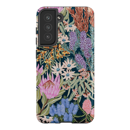 Moonlit Floral Printed Phone Cases Samsung Galaxy S21 FE / Armoured by Amy Gibbs - The Dairy