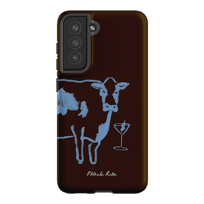 Mootini Espresso Printed Phone Cases Samsung Galaxy S21 FE / Armoured by Phthalo Ruth - The Dairy