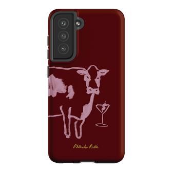 Mootini Berry Printed Phone Cases Samsung Galaxy S21 FE / Armoured by Phthalo Ruth - The Dairy
