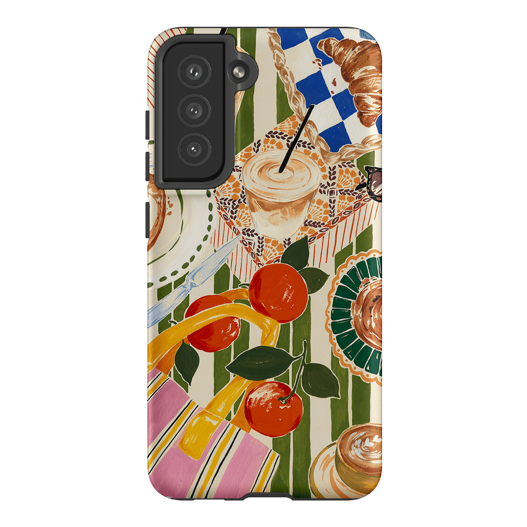 Morning Goss Printed Phone Cases Samsung Galaxy S21 FE / Armoured by Charlie Taylor - The Dairy