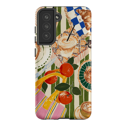 Morning Goss Printed Phone Cases Samsung Galaxy S21 FE / Armoured by Charlie Taylor - The Dairy
