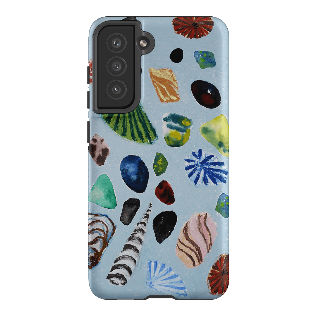 Ocean Currency Printed Phone Cases Samsung Galaxy S21 FE / Armoured by Lisa Hu - The Dairy