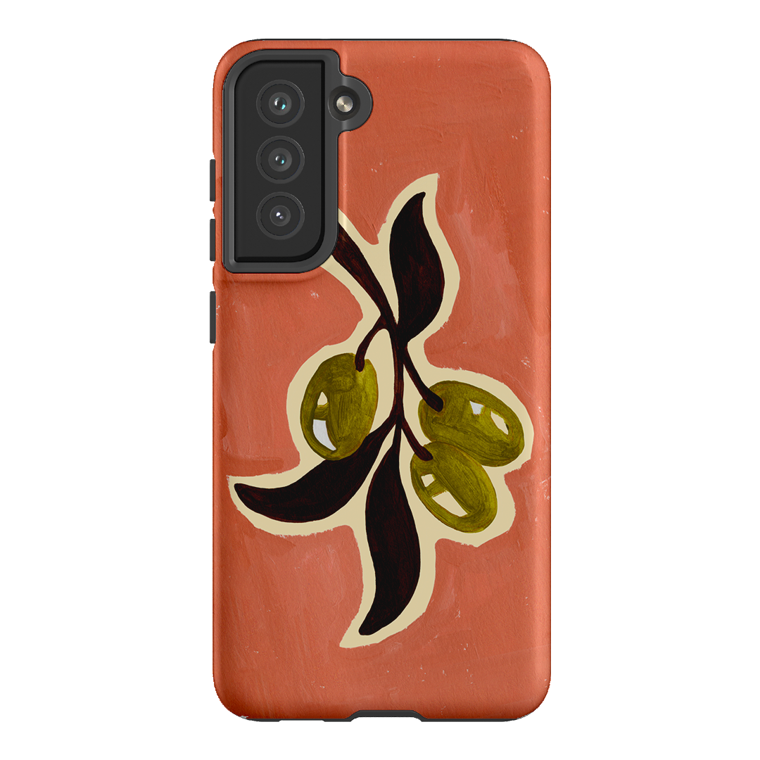 Olives Printed Phone Cases Samsung Galaxy S21 FE / Armoured by Studio Bon - The Dairy