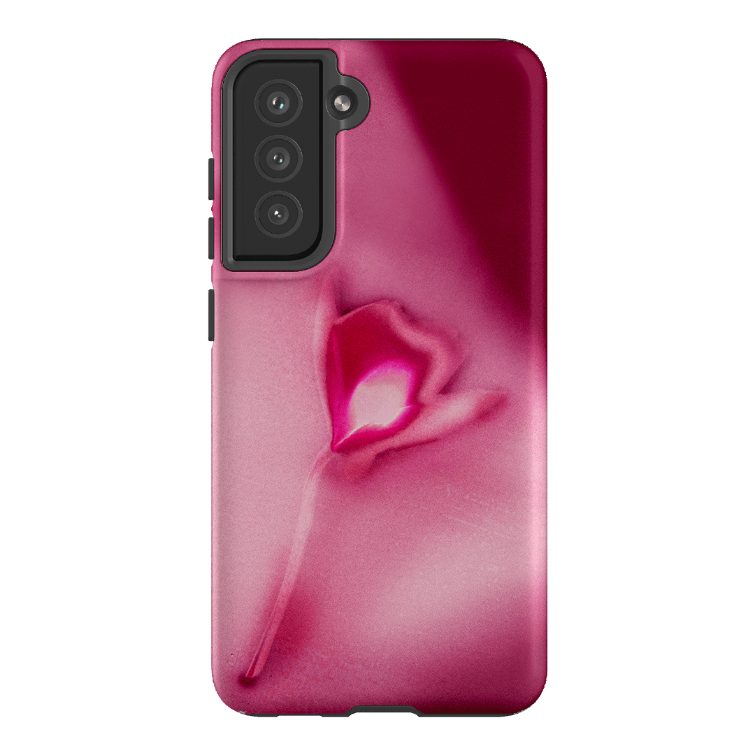 Orchid Lumen Printed Phone Cases Samsung Galaxy S21 FE / Armoured by Sally Hungerford - The Dairy