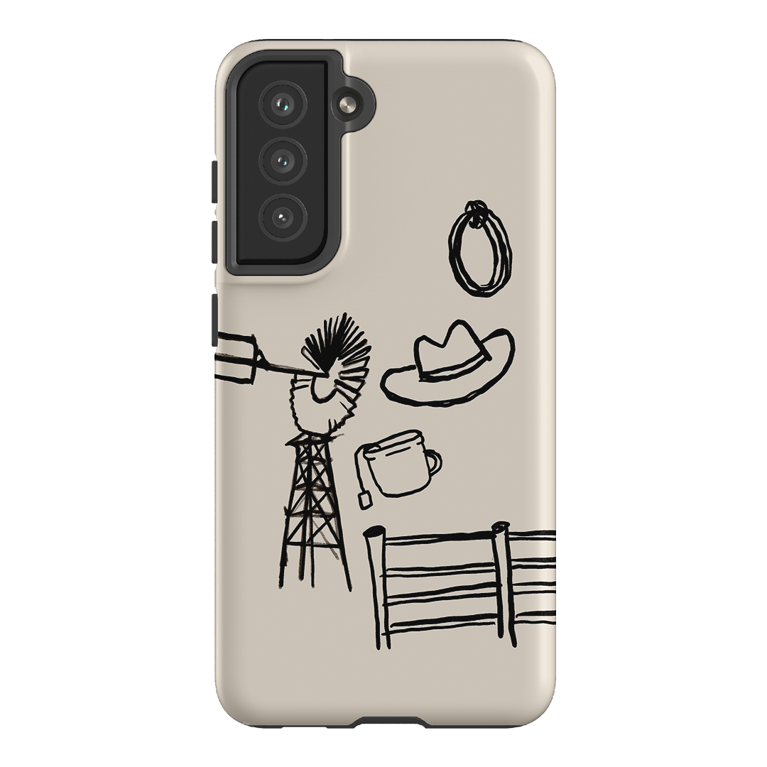 Outstation Printed Phone Cases Samsung Galaxy S21 FE / Armoured by Nardurna - The Dairy