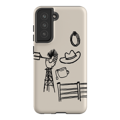 Outstation Printed Phone Cases Samsung Galaxy S21 FE / Armoured by Nardurna - The Dairy