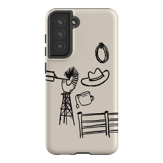 Outstation Printed Phone Cases Samsung Galaxy S21 FE / Armoured by Nardurna - The Dairy